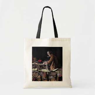 "The Knife Grinder" Vintage Illustration Tote Bag
