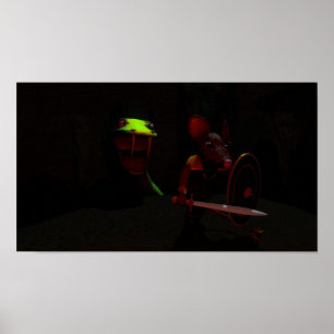 The Knight and the Dragon Poster