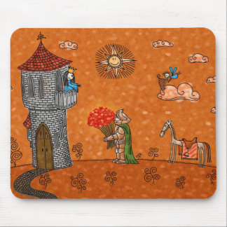 The Knight and the Lady Mouse Mat