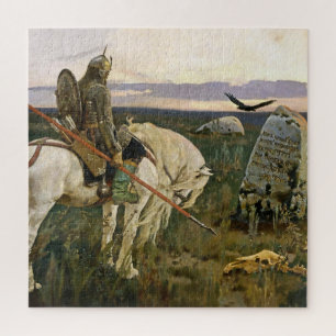“The Knight at the Crossroads” by Victor Vasnetsov Jigsaw Puzzle