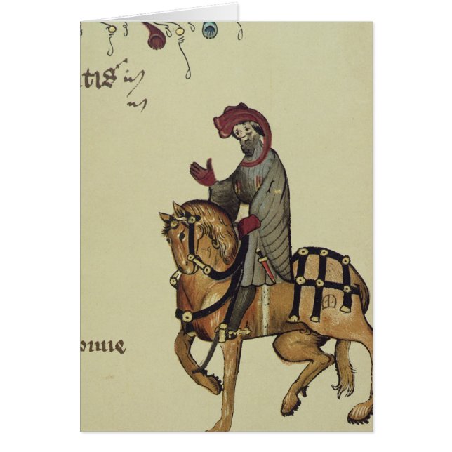 The Knight, facsimile detail from (Front)