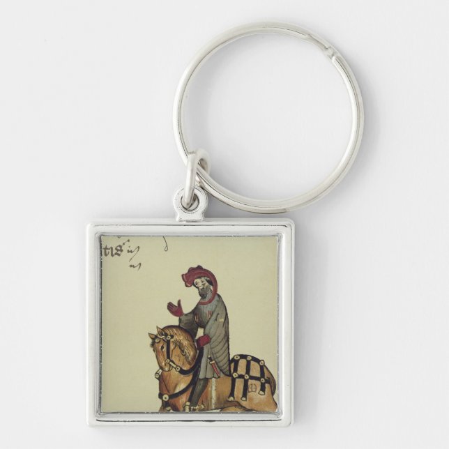 The Knight, facsimile detail from Key Ring (Front)