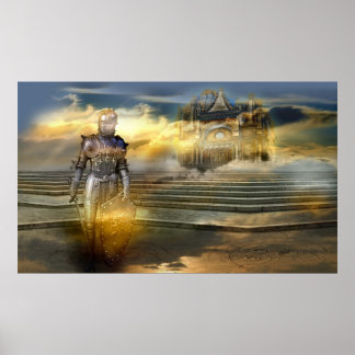 The knight of the celestial palace poster