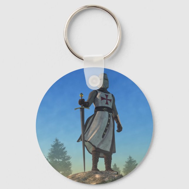 The Knight Templar Key Ring (Front)