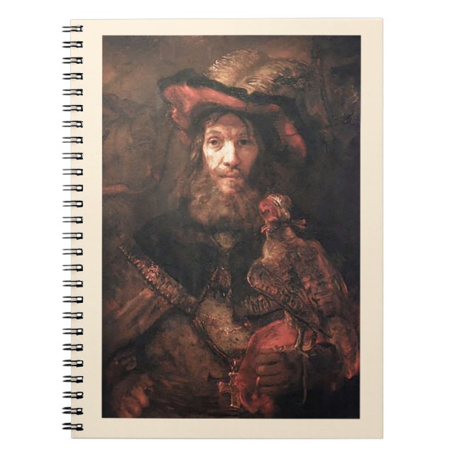 The Knight with the Falcon/St. Bavo Notebook (Front)
