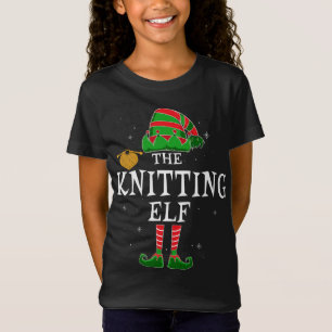 The Knitting Elf Group Matching Family Christmas F T-Shirt