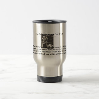 The Knock Out Artist-Contender Series Travel Mug