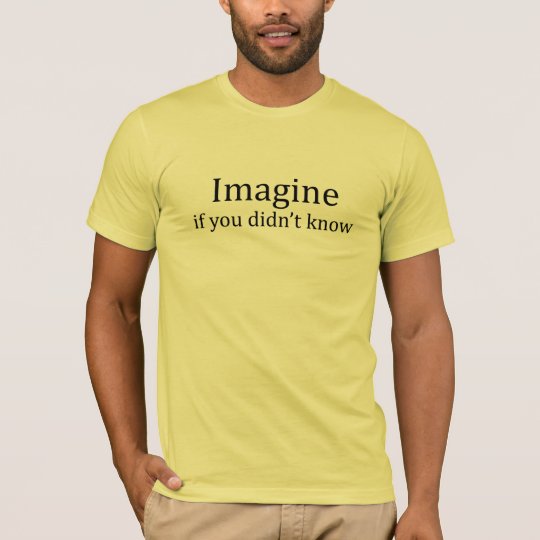 The Knowing shirt
