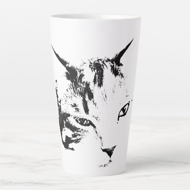 The Knowing Wink Latte Mug (Front)