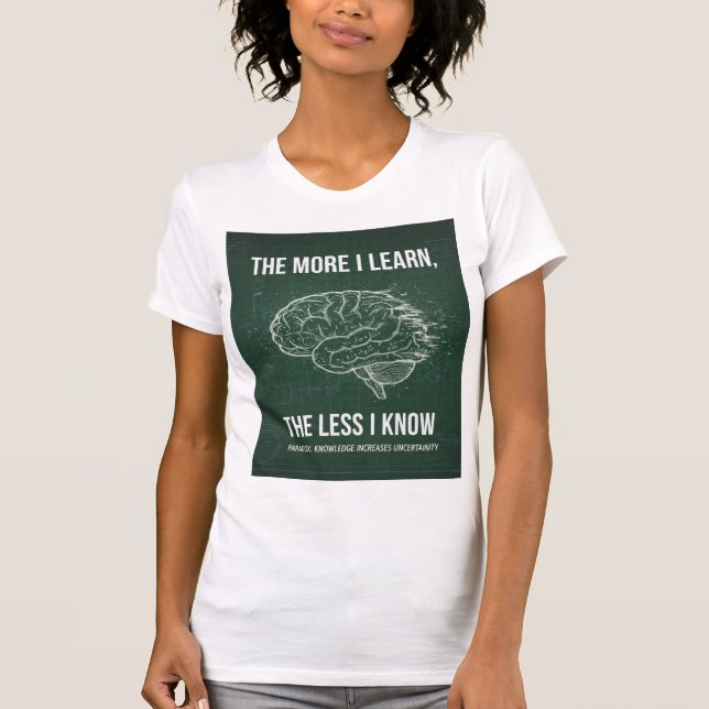 The Knowledge Paradox T-Shirt (Front)