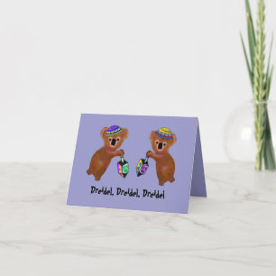 The Koala Dreidel Game Cards