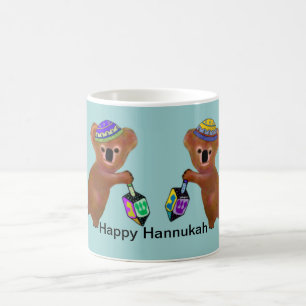 The Koala Dreidel Game Mugs