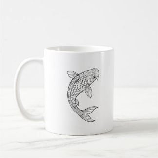 The Koi Blade Coffee Mug