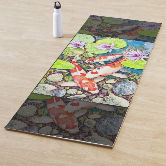 The Koi Pond Yoga Mat (In Situ)
