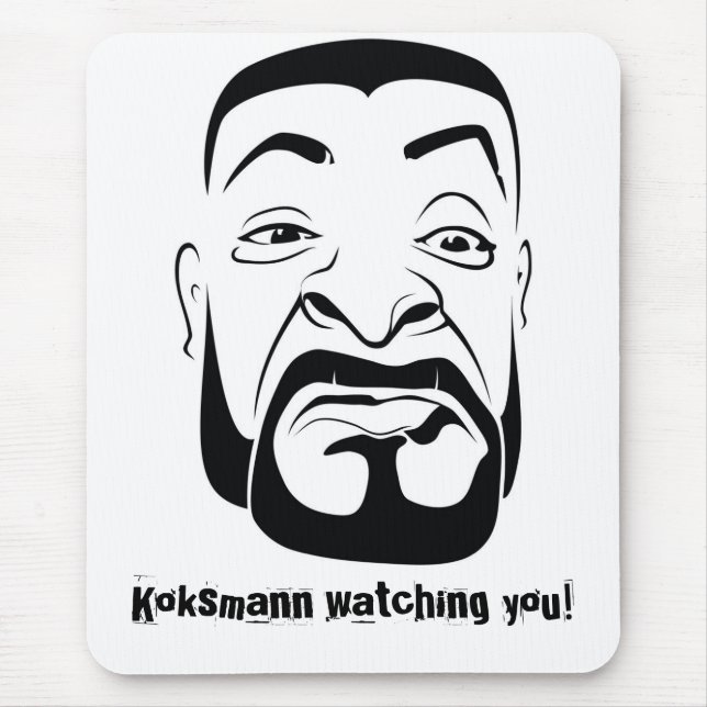 The Koksmann Watching You! Mouse Mat (Front)