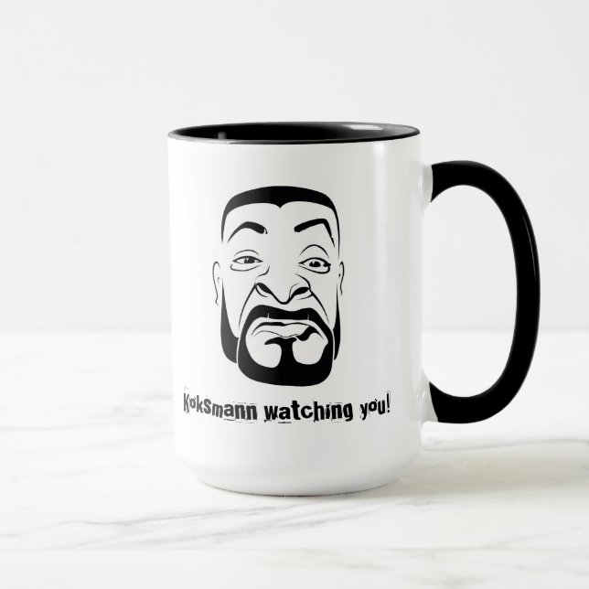 The Koksmann Watching You! Mug (Right)