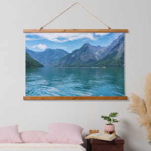 The Königssee in Bavaria, Berchtesgaden Hanging Tapestry