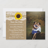 The Kraft, Lace & Sunflower Wedding Collection