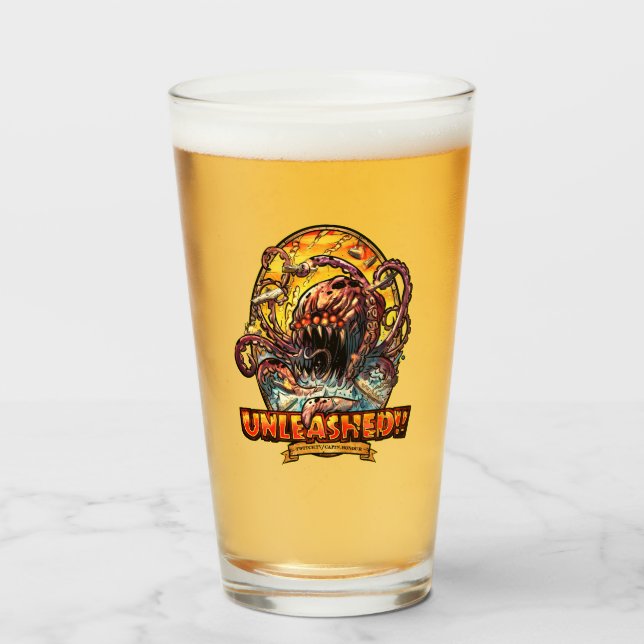 The Kraken is Unleashed!! Glass (Front Filled)