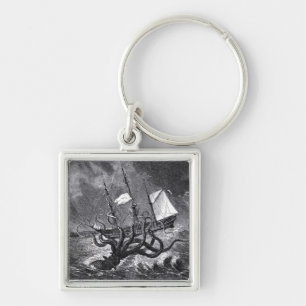 The Kraken Key Ring