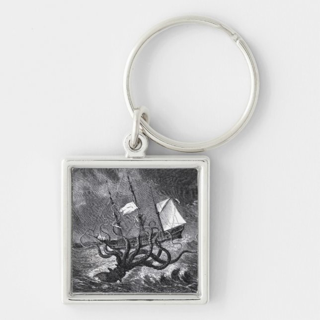 The Kraken Key Ring (Front)