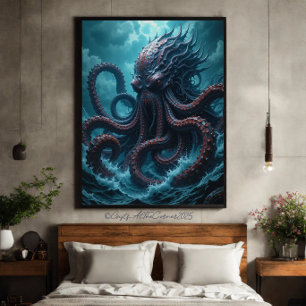 The Kraken Monster Poster