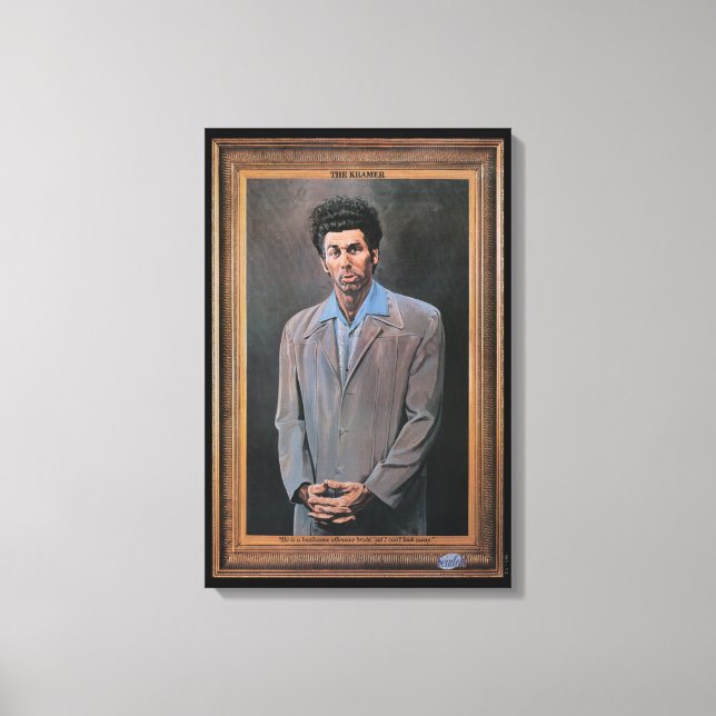 The Kramer Portrait Canvas Print (Front)