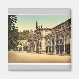 The Kruezbrunnen (i.e., Kreuzbrunnen) Colonnade, M Magnet