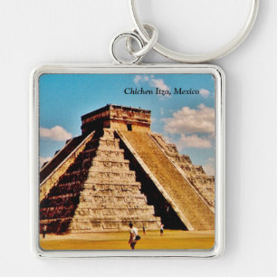The Kukulkan Pyramid Key Ring