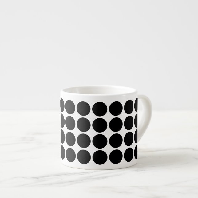 The KUSAMA small 6oz ESPRESSO CUP (Front Right)