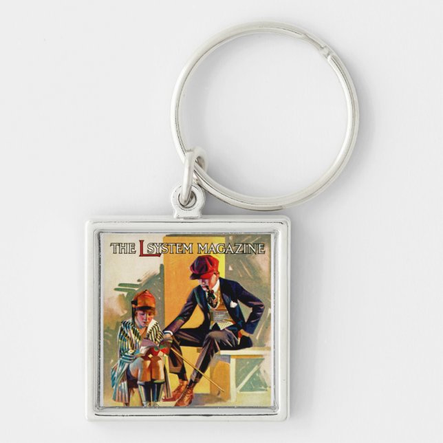 The L Sytem Magazine Key Ring (Front)