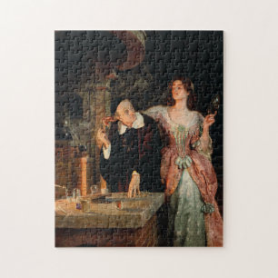 The Laboratory John Collier Jigsaw Puzzle