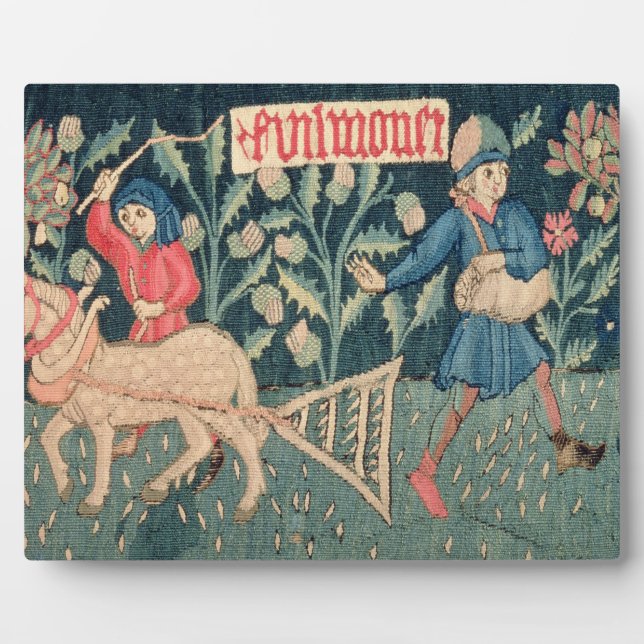 The Labours of the Months, Alsace (tapestry)		Vict Plaque (Front)