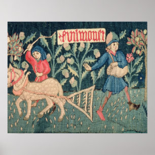The Labours of the Months, Alsace (tapestry)		Vict Poster
