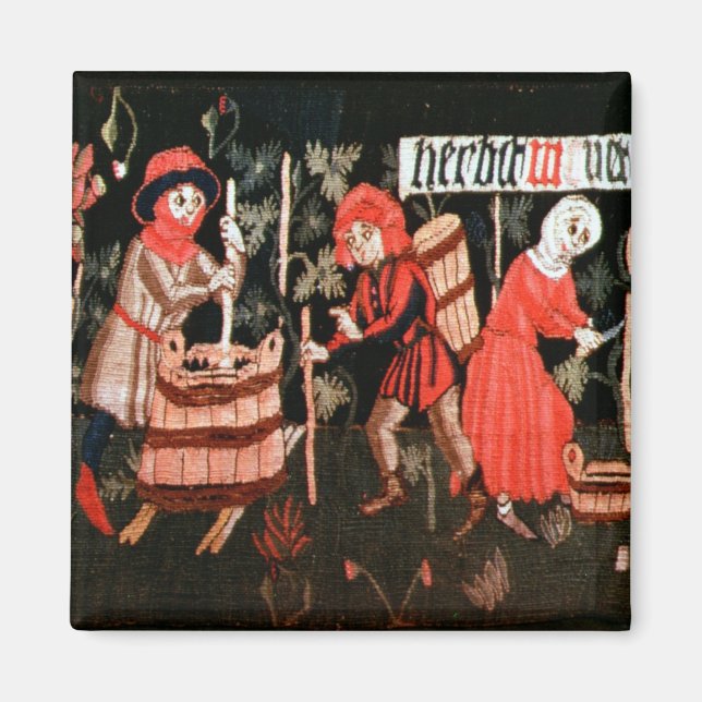 The Labours of the Months, from Alsace Magnet (Front)