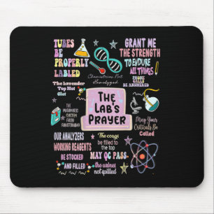 The Labs Prayer Medical Laboratory Scientist Lab Mouse Mat