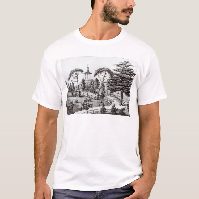 The Labyrinth from the Jardin des Plantes T-Shirt (Front)
