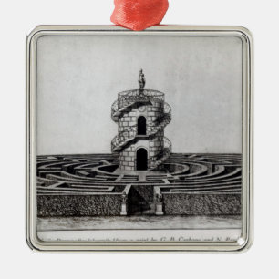 The Labyrinth of the Villa Pisani at Stra, after a Metal Tree Decoration