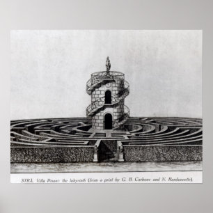 The Labyrinth of the Villa Pisani at Stra, after a Poster