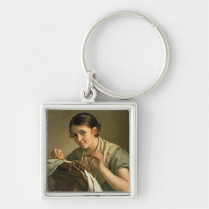 The Lacemaker, 1823 Key Ring