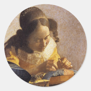 The Lacemaker Classic Round Sticker