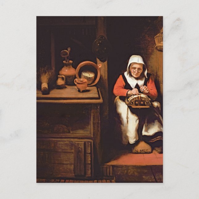 The Lacemaker Postcard (Front)