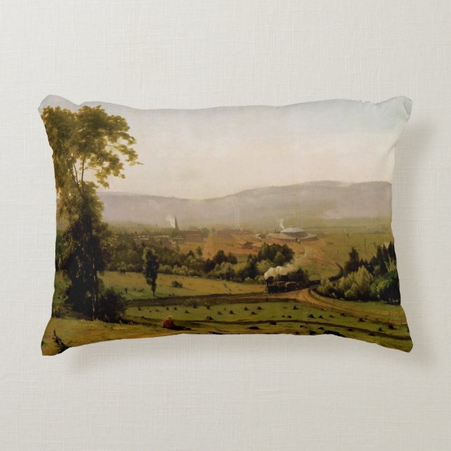 The Lackawanna Valley Decorative Cushion (Front)