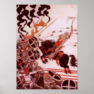 The Lad in the Battle by Kay Nielsen Print