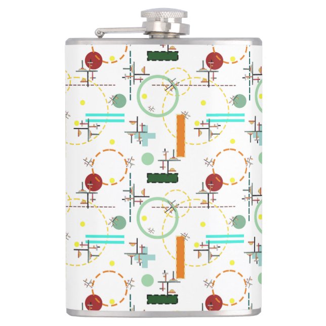The Ladder Hip Flask (Front)