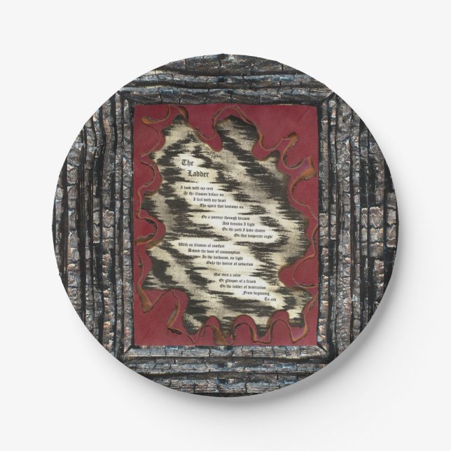 The Ladder Paper Plate (Front)