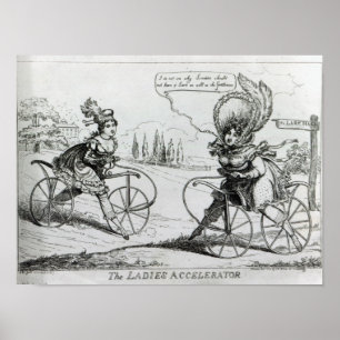 The Ladies Accelerator, 1819 Poster
