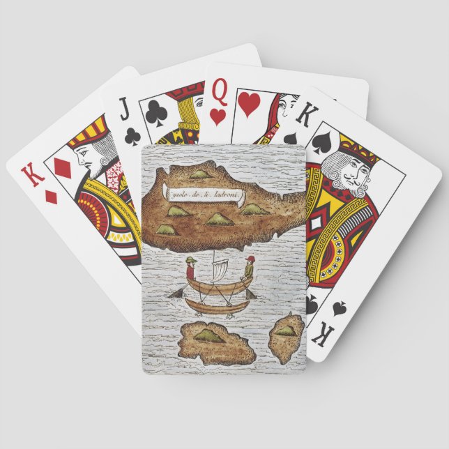 THE LADRONE ISLANDS PLAYING CARDS (Back)