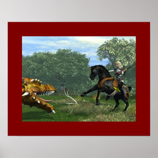 The Lady and Dragon Poster