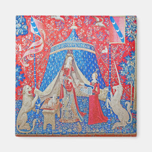 The Lady and the Unicorn / A Mon Seul Desir Magnet